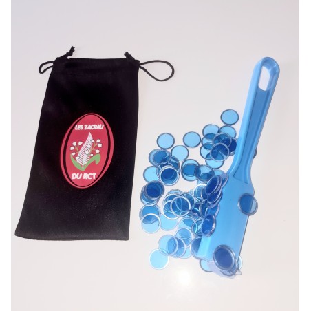 Baton magnétique avec 100 jetons loto