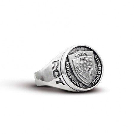 Bague RCT Chevalière argent